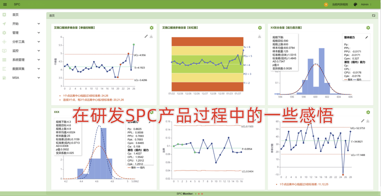 在研发SPC产品中的一些感悟